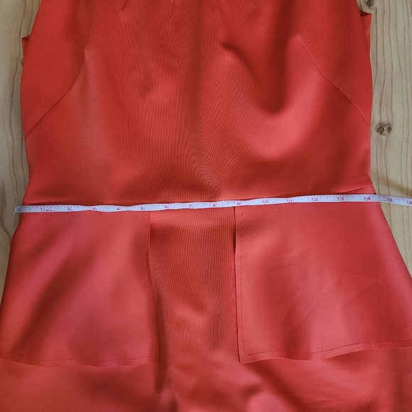 Nine West Peplum Sheath Line Dress 🧡 - Picture 10 of 10